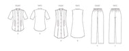 Patron Butterick - Haut, Pantalon, Robe Patron Butterick 