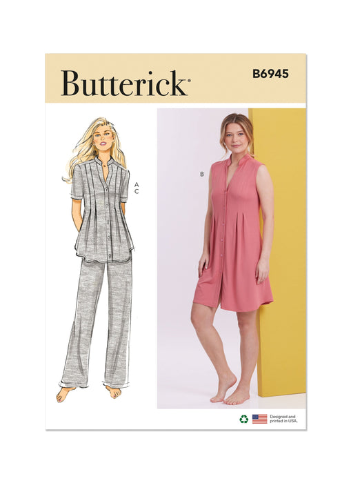 Patron Butterick - Haut, Pantalon, Robe Patron Butterick 