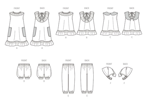 Patron Butterick - Haut, Pantalon, Robe, Short Patron Butterick 