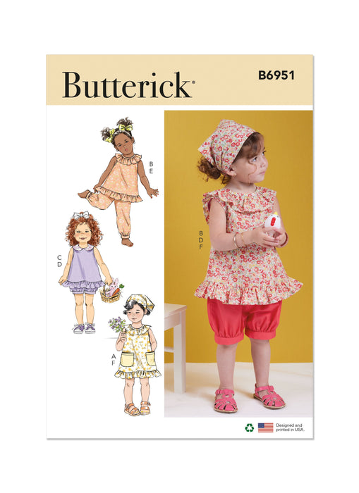 Patron Butterick - Haut, Pantalon, Robe, Short Patron Butterick 