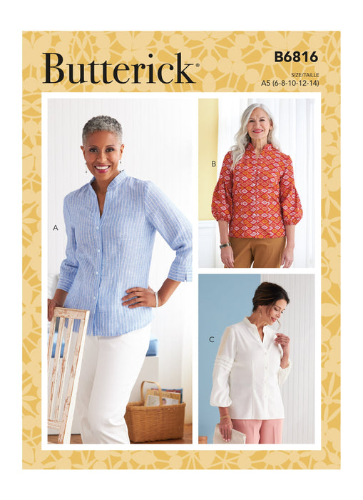 Patron Butterick - Haut Patron Butterick 34-42 