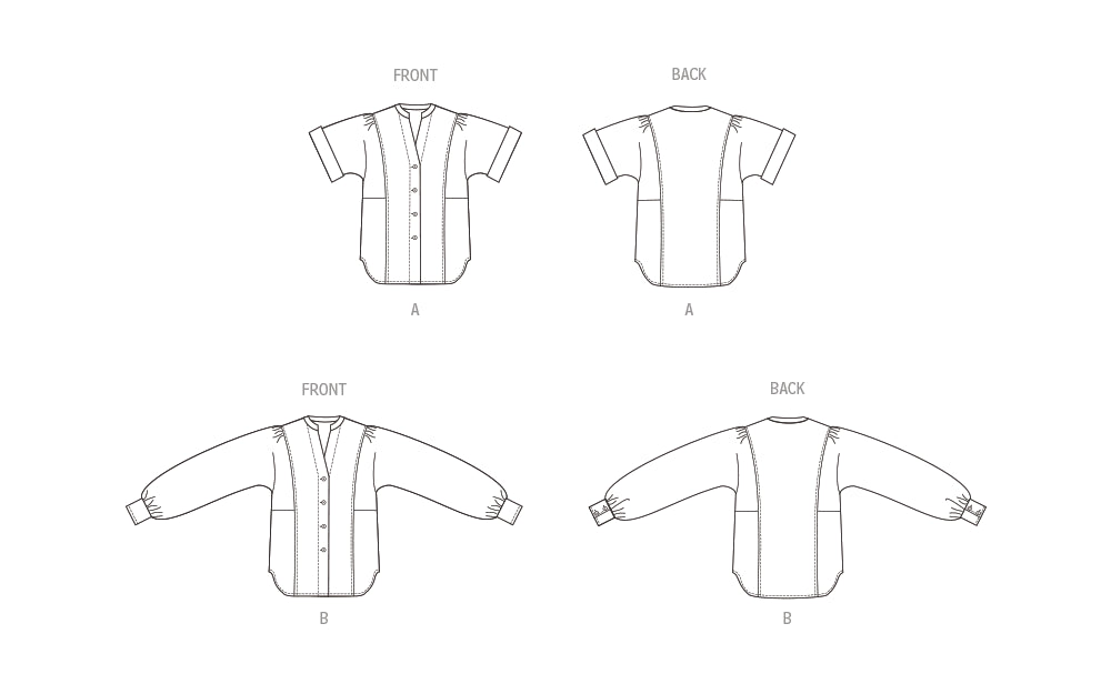 Patron Butterick - Haut Patron Butterick 