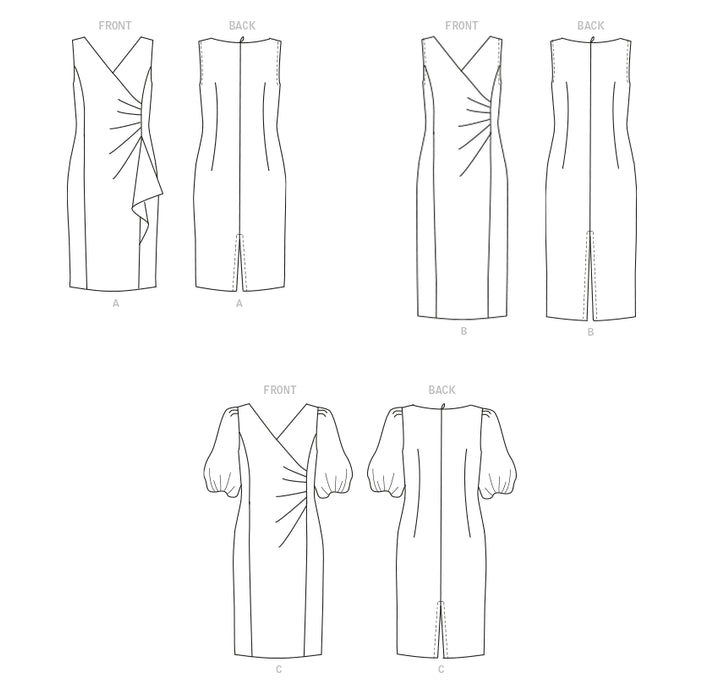 Patron Butterick - Robe Patron Butterick 