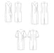 Patron Butterick - Robe Patron Butterick 