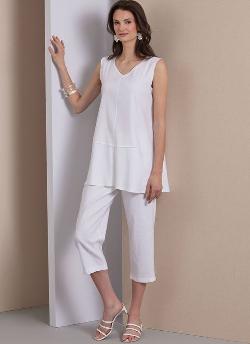 Patron Marcy Tilton - Pantalon, Tunique, Veste Patron Vogue 