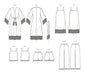 Patron McCall's - Ceinture, Haut, Pantalon, Robe, Robe de chambre, Short Patron McCall's 