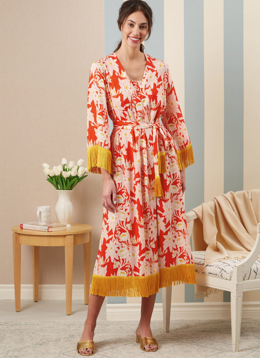 Patron McCall's - Ceinture, Haut, Pantalon, Robe, Robe de chambre, Short Patron McCall's 
