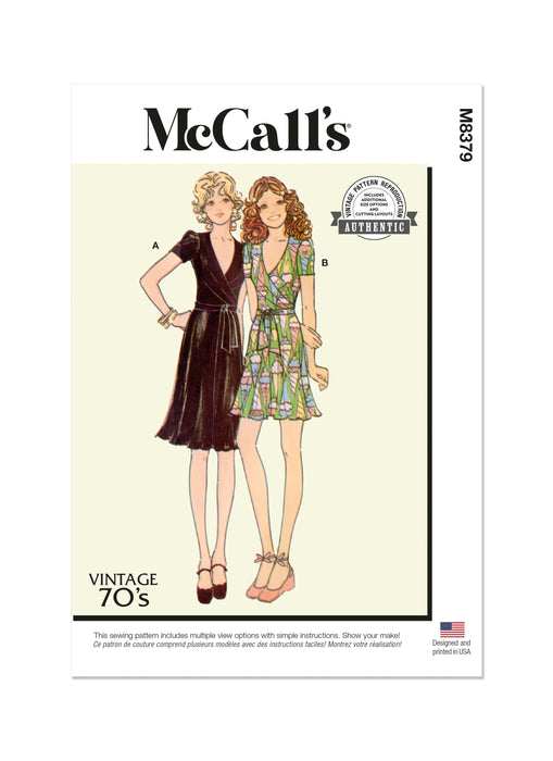 Patron McCall's - Ceinture, Jupe, Robe Patron McCall's 