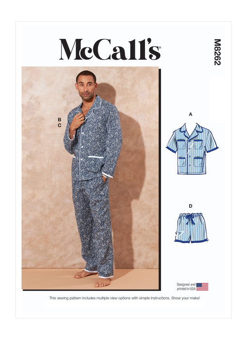 Patron McCall's - Chemise, Haut, Pantalon, Pyjamas, Short Patron McCall's 