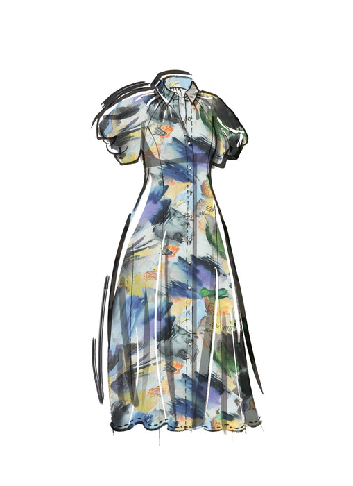 Patron McCall's - Chemisier, Robe Patron McCall's 