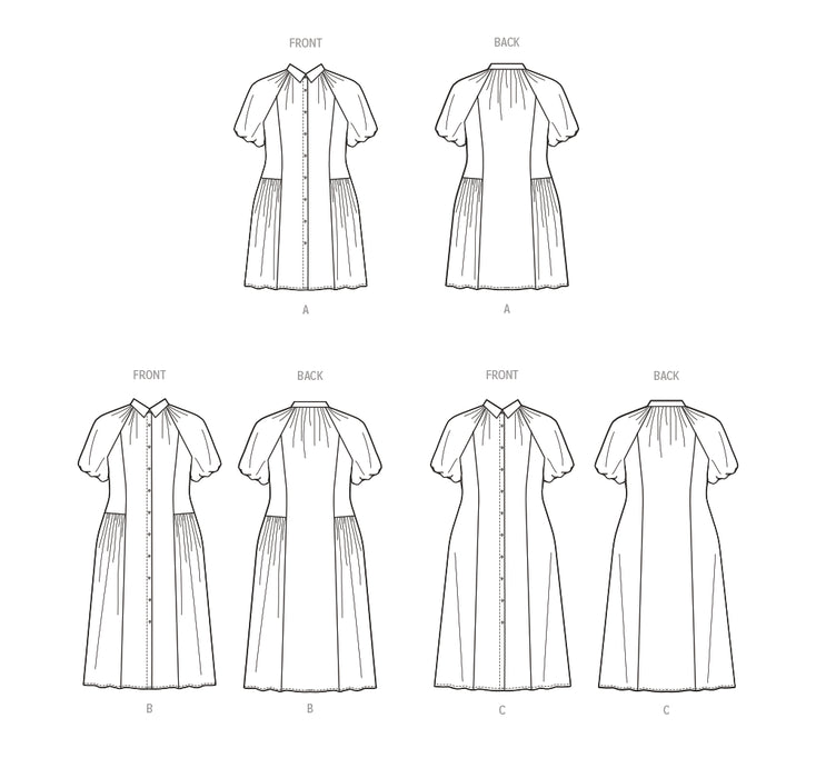 Patron McCall's - Chemisier, Robe Patron McCall's 