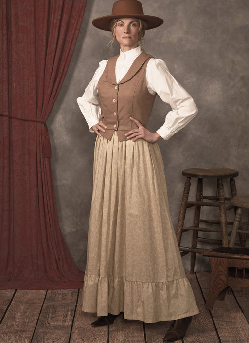 Patron McCall's - Gilet, Haut, Jupe, Déguisement Patron McCall's 