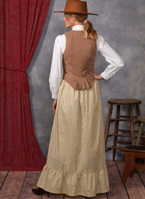 Patron McCall's - Gilet, Haut, Jupe, Déguisement Patron McCall's 