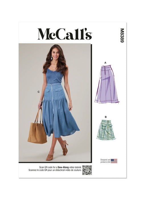 Patron McCall's - Haut, Jupe Patron McCall's 