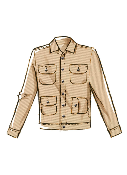 Patron McCall's - Pantalon, Short, Veste Patron McCall's 