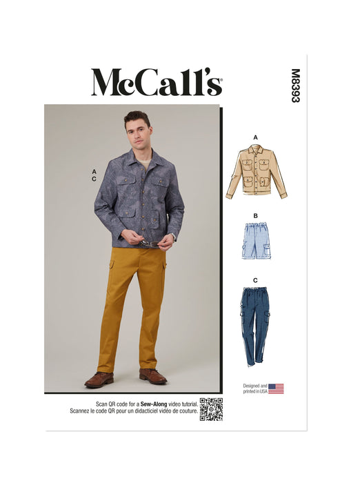 Patron McCall's - Pantalon, Short, Veste Patron McCall's 