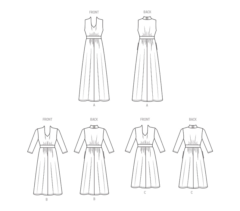 Patron Palmer/Pletsch - Ceinture, Corsage, Jupe, Robe Patron Butterick 