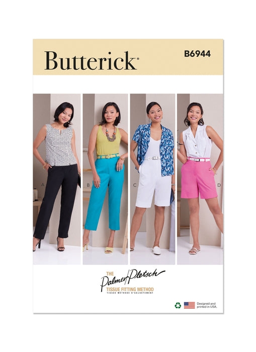 Patron Palmer/Pletsch - Ceinture, Pantalon Patron Butterick 