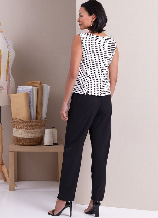 Patron Palmer/Pletsch - Ceinture, Pantalon Patron Butterick 