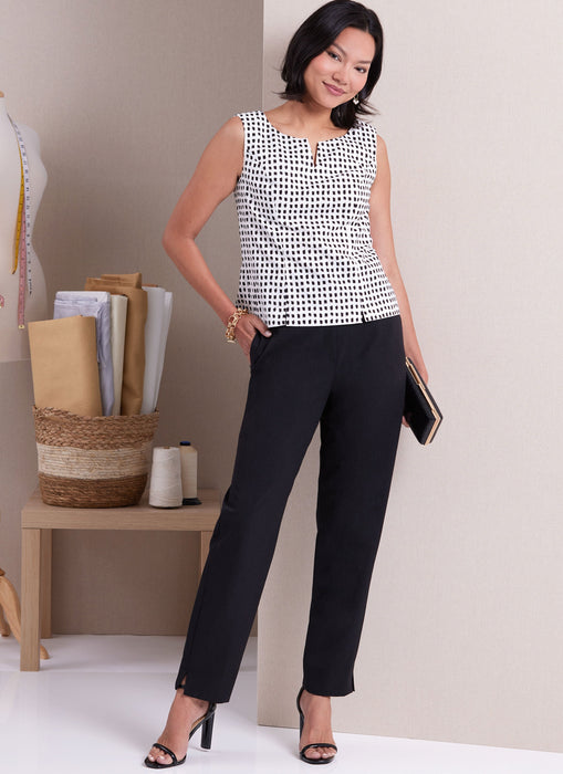 Patron Palmer/Pletsch - Ceinture, Pantalon Patron Butterick 