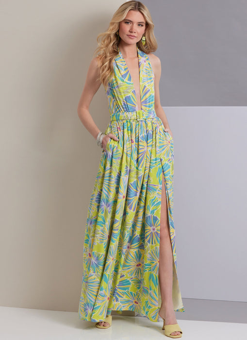 Patron Vogue - Ceinture, Jupe, Robe, Soutien Patron Vogue 