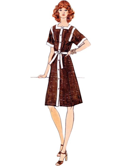 Patron Vogue - Ceinture, Kimono, Robe Patron Vogue 