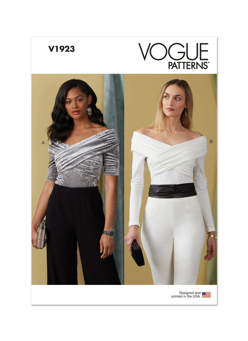 Patron Vogue - Corsage, Culotte Patron Vogue 