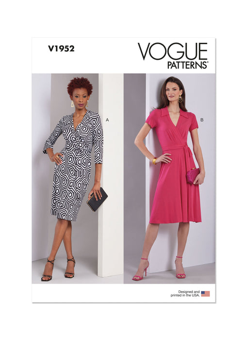 Patron Vogue - Jupe, Robe Patron Vogue 