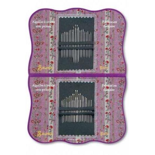 Pochette à l'ancienne - 40 aiguilles - Modèle Bénodet - Sajou Mercerie Sajou 