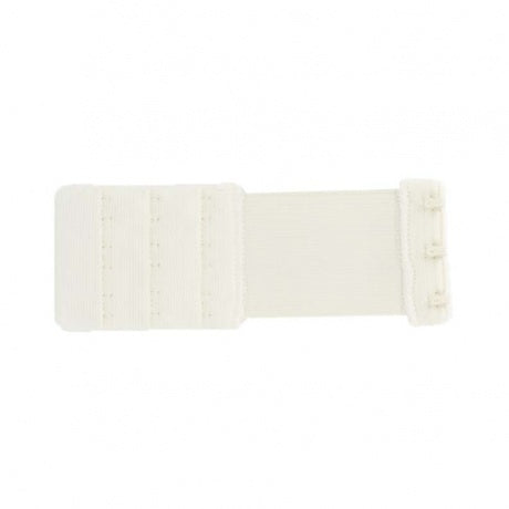 Rallonge de soutien-gorge taille 3,4,5,6cm couleur blanc, noir, chair et ivoire Mercerie Maison du Haut Mercier 3 4 cm Blanc