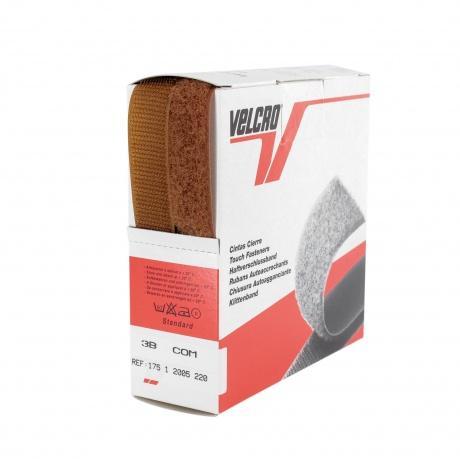 Ruban de la marque Velcro® 20mm havane Rubanerie Velcro 