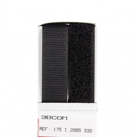 Ruban de la marque Velcro® 20mm noir Rubanerie Velcro 