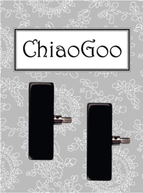 Stoppeur de cable - Mini, Small & Large - Chiaogoo Tricot Chiaogoo Large (L) - Noir 