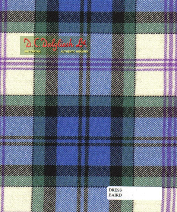 Tartan Écossais - Tissu traditionnel - Fait main en Écosse - Baird Dress Dance Tissus DC Dalgliesh 