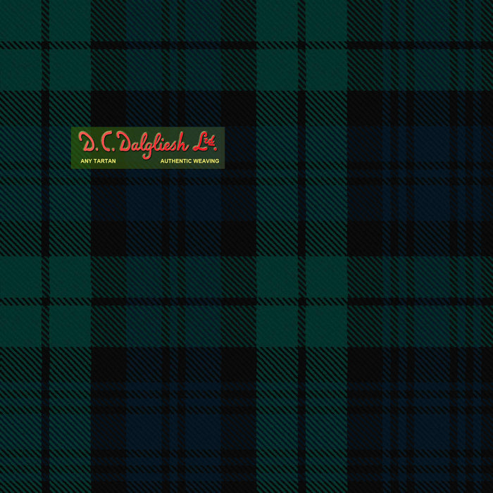 Tartan Écossais - Tissu traditionnel - Fait main en Écosse - Black Watch Tissus DC Dalgliesh 