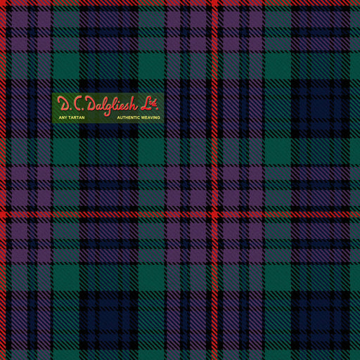 Tartan Écossais - Tissu traditionnel - Fait main en Écosse - Braid Tissus DC Dalgliesh 