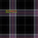 Tartan Écossais - Tissu traditionnel - Fait main en Écosse - Lochnagar Dark Tissus DC Dalgliesh 