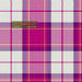 Tartan Écossais - Tissu traditionnel - Fait main en Écosse - Longniddry Cerise Dress Dance Tissus DC Dalgliesh 