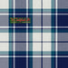 Tartan Écossais - Tissu traditionnel - Fait main en Écosse - Longniddry Eildon Blue Dress Dance Tissus DC Dalgliesh 