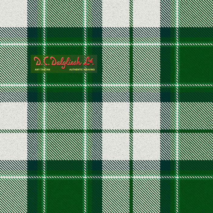 Tartan Écossais - Tissu traditionnel - Fait main en Écosse - Longniddry Green Dress Dance Tissus DC Dalgliesh 