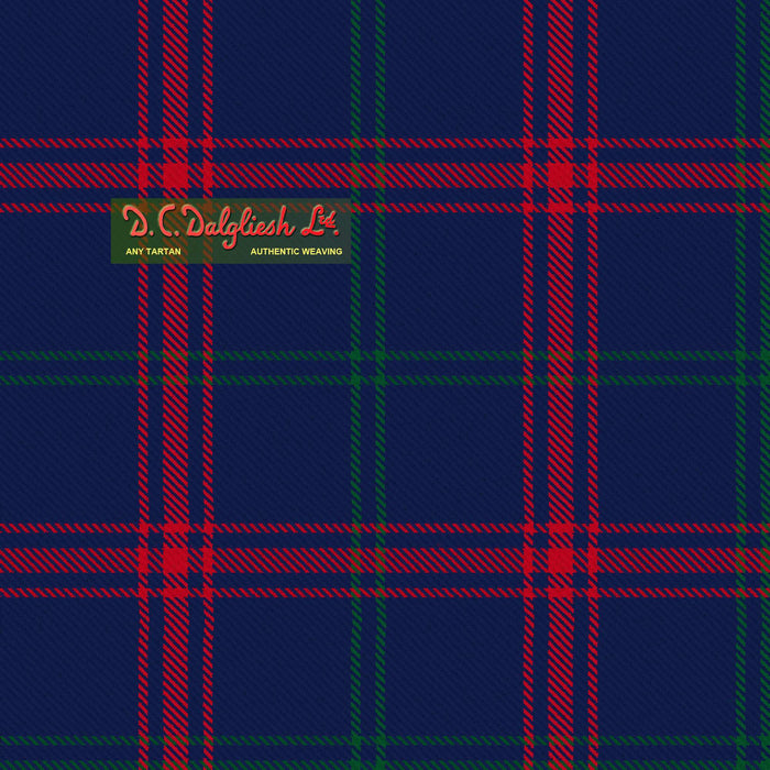 Tartan Écossais - Tissu traditionnel - Fait main en Écosse - Lynch Tissus DC Dalgliesh 