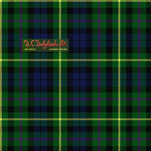 Tartan Écossais - Tissu traditionnel - Fait main en Écosse - MacBride Tissus DC Dalgliesh 