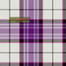 Tartan Écossais - Tissu traditionnel - Fait main en Écosse - MacKellar Dress Dance Purple Tissus DC Dalgliesh 