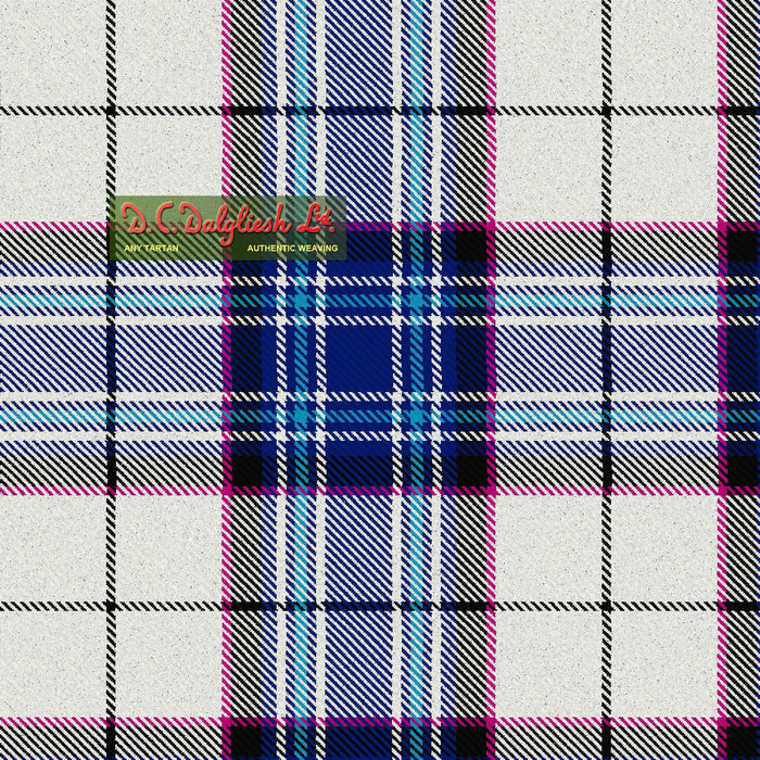Tartan Écossais - Tissu traditionnel - Fait main en Écosse - MacKellar Dress Dance Royal Tissus DC Dalgliesh 