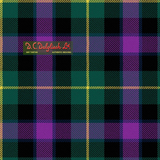 Tartan Écossais - Tissu traditionnel - Fait main en Écosse - Martin Hunting Tissus DC Dalgliesh 