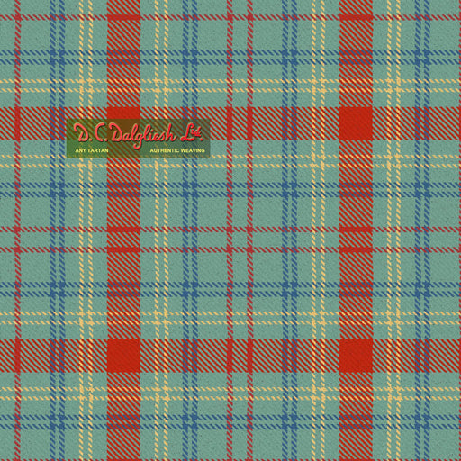 Tartan Écossais - Tissu traditionnel - Fait main en Écosse - O'Brien (Dalgliesh) Tissus DC Dalgliesh 