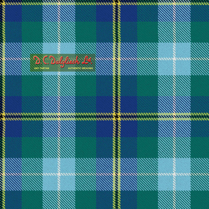 Tartan Écossais - Tissu traditionnel - Fait main en Écosse - Porteous Tissus DC Dalgliesh 