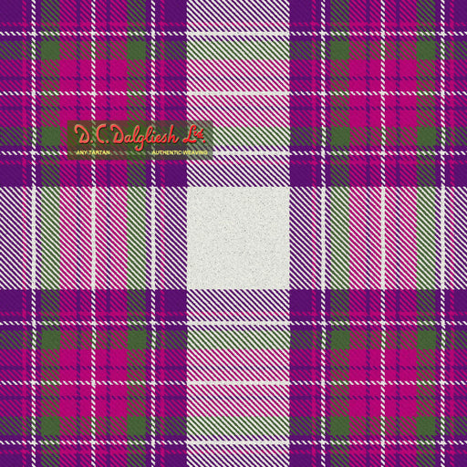 Tartan Écossais - Tissu traditionnel - Fait main en Écosse - Stewart Dress Dance Heather Tissus DC Dalgliesh 