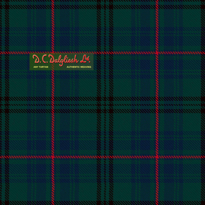 Tartan Écossais - Tissu traditionnel - Fait main en Écosse - Walker Hunting Tissus DC Dalgliesh 