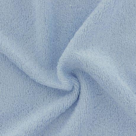 Tissu éponge de bambou bleu ciel Tissus Maison du Haut Mercier 